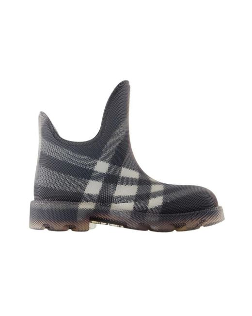 Burberry Gray Rain Boots