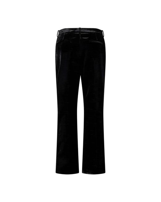 Tom Ford Black Straight Trousers