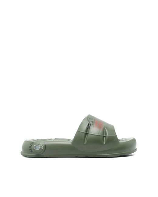 Sliders KENZO de hombre de color Green
