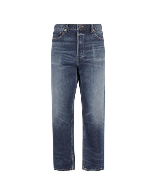 Agolde Blue Straight Fit Jeans for men