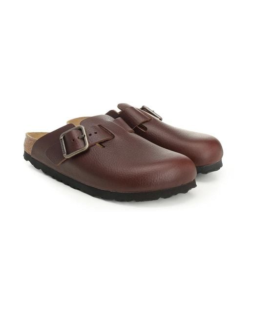 Birkenstock Brown Mules for men