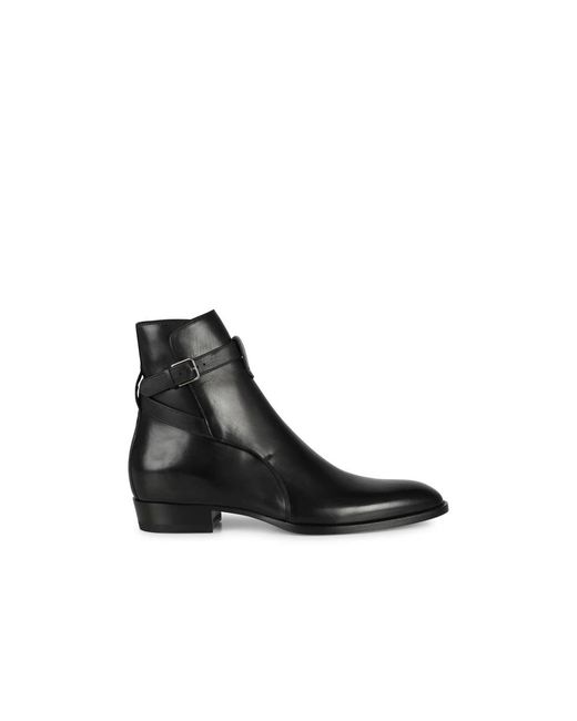 Saint Laurent Black Ankle Boots for men