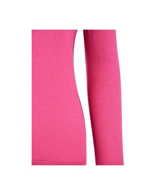 Akep Pink Fuchsia sweater model kd12002 04