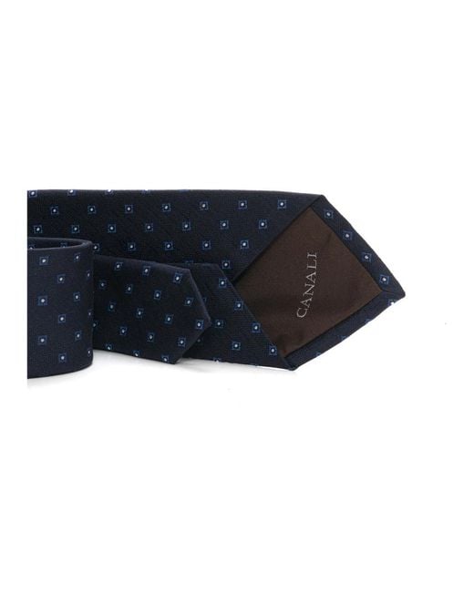 Ties Canali de hombre de color Blue