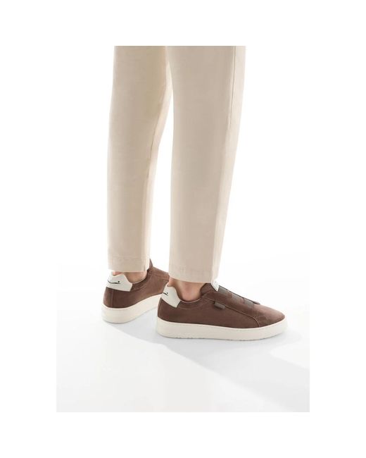 Voile Blanche Brown Sneakers for men