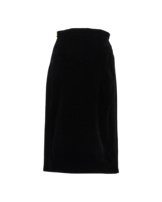 Gucci Black Midi Skirts