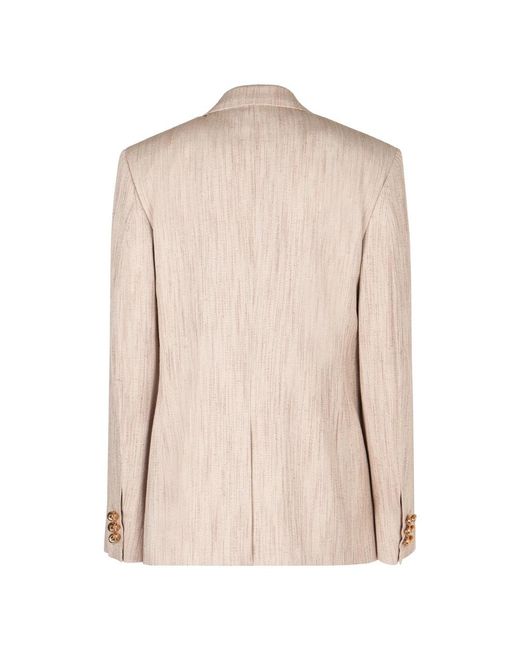 Bottega Veneta Natural Blazers