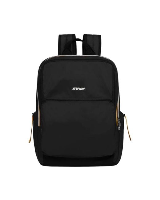 K-Way Black Backpacks
