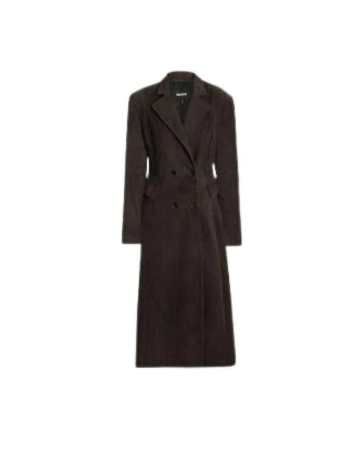 ROTATE BIRGER CHRISTENSEN Black Double-Breasted Coats