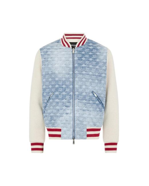 Bomber Jackets DSquared² pour homme en coloris Blue