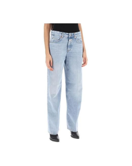 Closed Blue Vintage loose tapered jeans