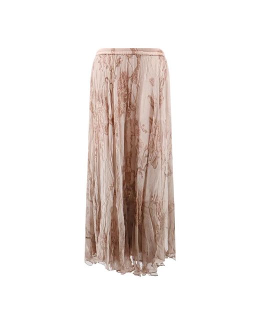 Mes Demoiselles Brown Maxi Skirts