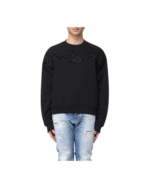DSquared² Black Sweatshirts for men