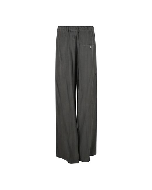 Balenciaga Gray Wide Trousers for men