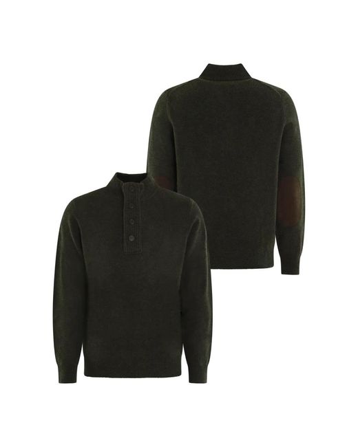 Turtlenecks Barbour de hombre de color Black
