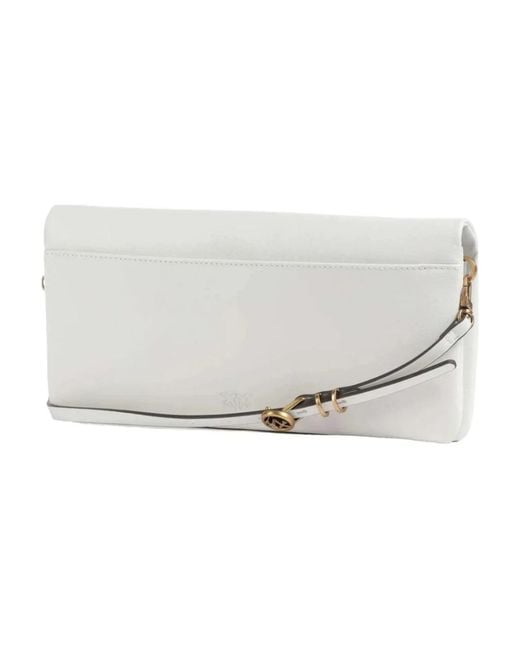 Pinko White Cross Body Bags