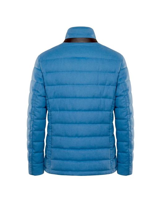 Down Jackets di Moorer in Blue da Uomo