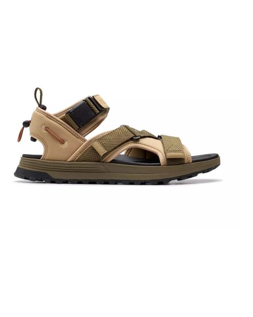 Flat Sandals Clarks pour homme en coloris Brown