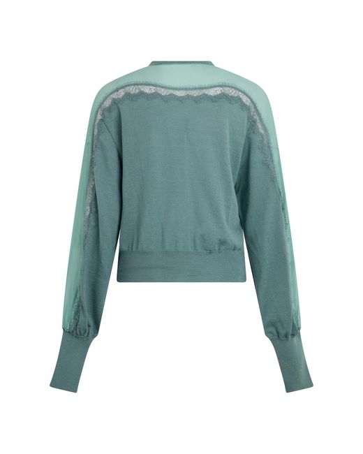 Alberta Ferretti Blue Cardigans