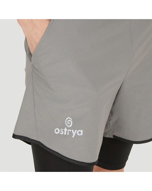 Sport > running > running shorts Ostrya pour homme en coloris Gray