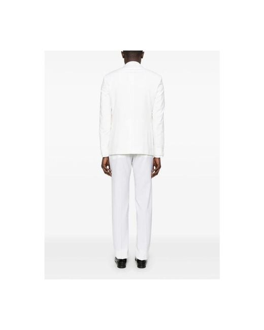 Single Breasted Suits Tagliatore de hombre de color White