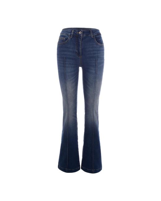 Patrizia Pepe Blue Flared Jeans