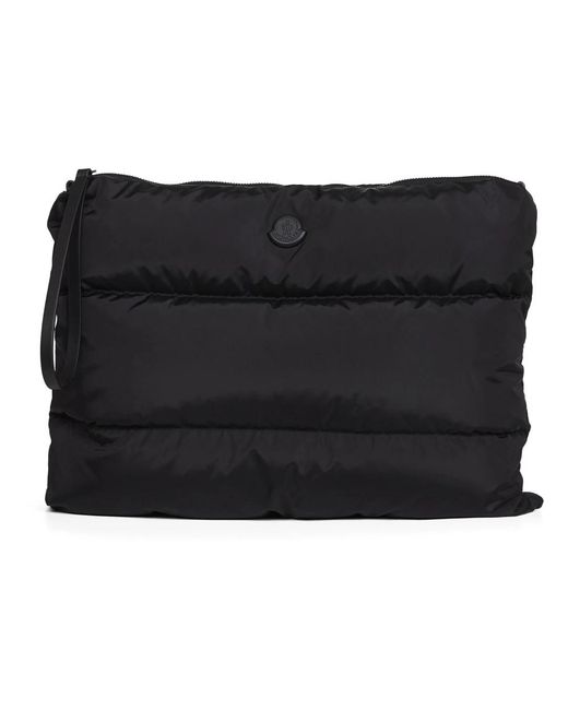Moncler Black Clutches for men
