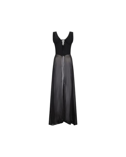 GIUSEPPE DI MORABITO Black Maxi Dresses