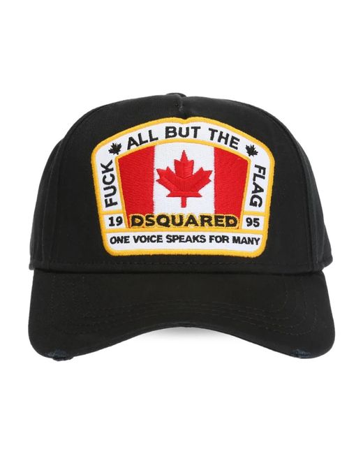 Caps DSquared² de hombre de color Black