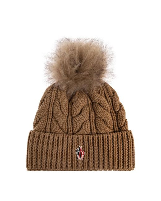 Moncler Brown Beanies