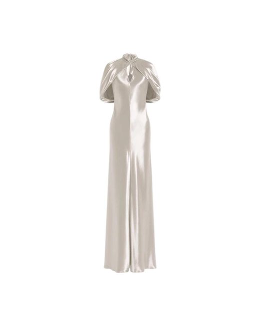 Alberta Ferretti White Gowns