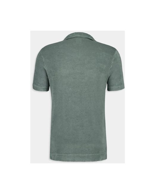 Fedeli Green Polo Shirts for men