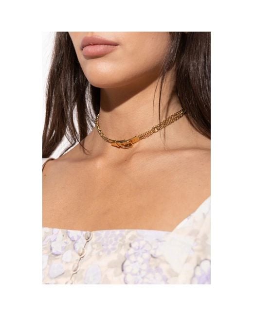 Chloé Metallic Necklaces