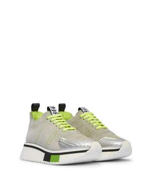 Fabi Green Sneakers