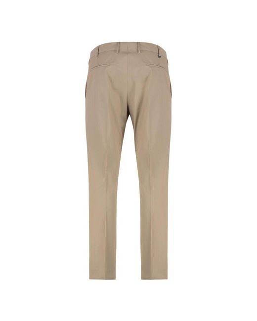 PT Torino Natural Suit Trousers for men