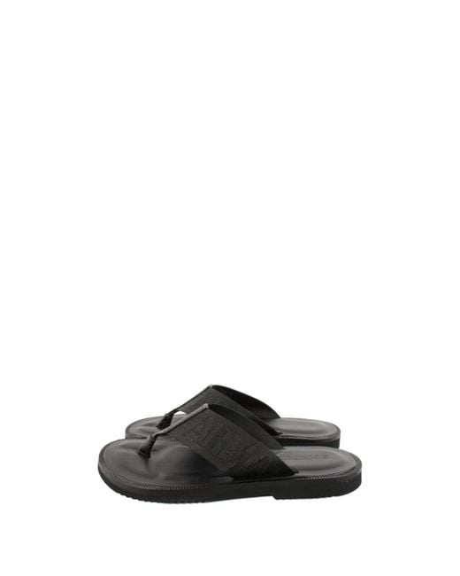 Flip Flops Armani pour homme en coloris Black