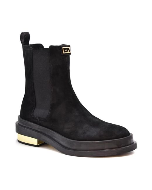 Giuseppe Zanotti Black Chelsea Boots