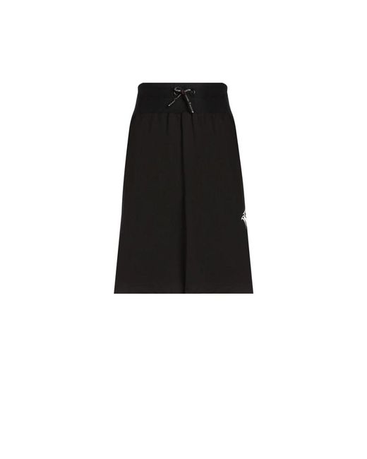 Roberto Cavalli Rokken ,Zwart ,Polyester Shorts Met Pythonprint in het Black