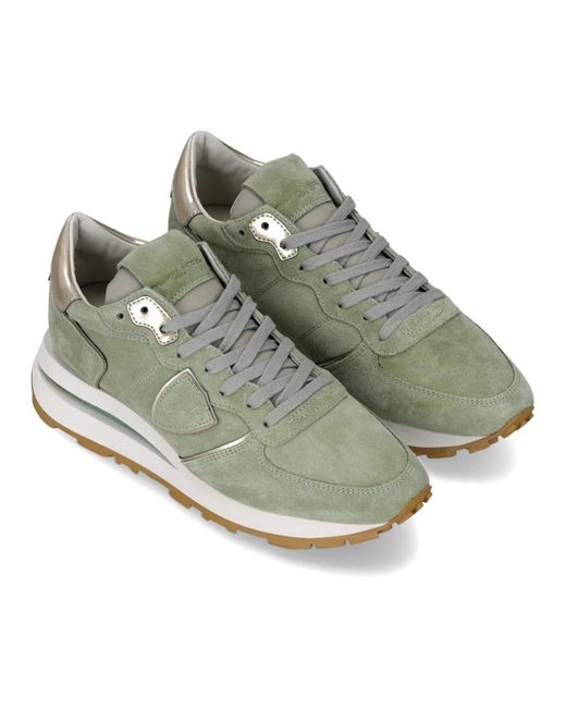 Philippe Model Gray Sneakers