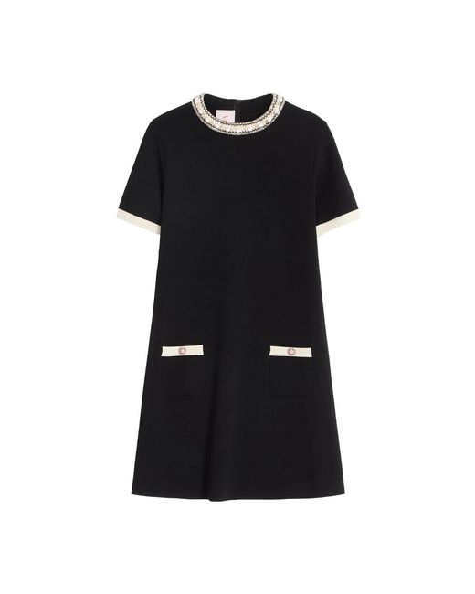 Valentino Garavani Black Short Dresses