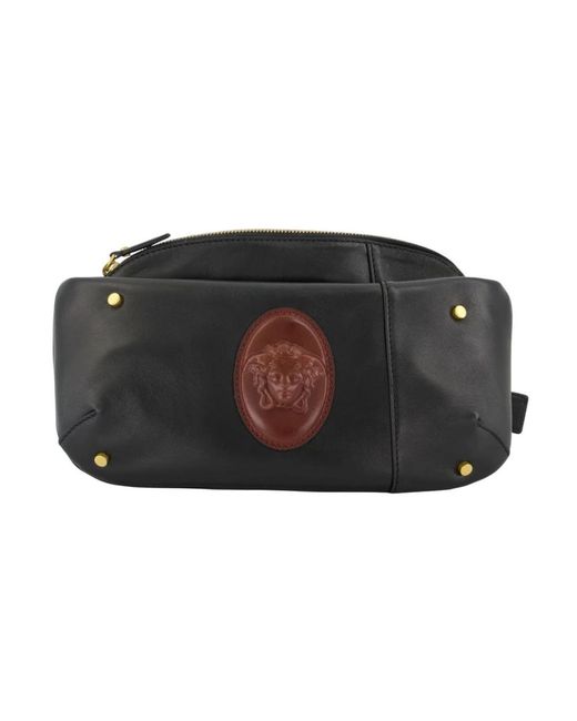Versace Black Bum Bags