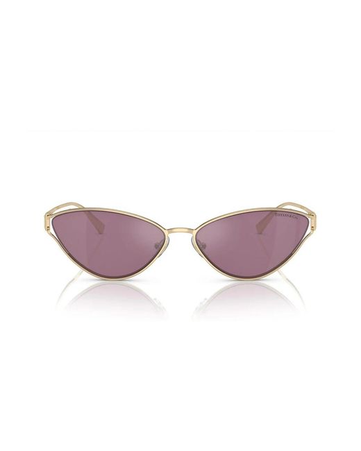 Tiffany & Co Purple Elegante cat-eye sonnenbrille