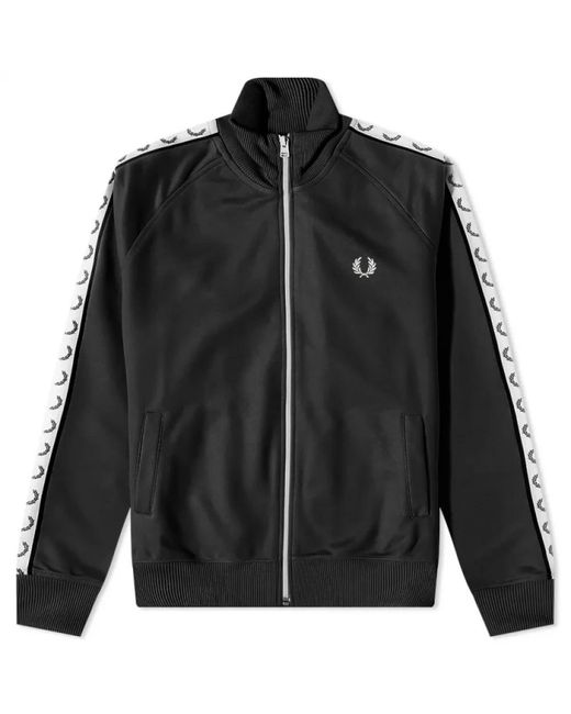 Zip-Throughs Fred Perry de hombre de color Black