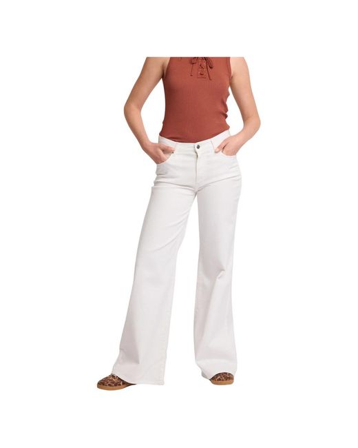 Kocca White Flared Jeans
