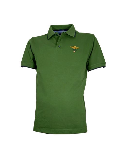 Polo Shirts Aeronautica Militare pour homme en coloris Green