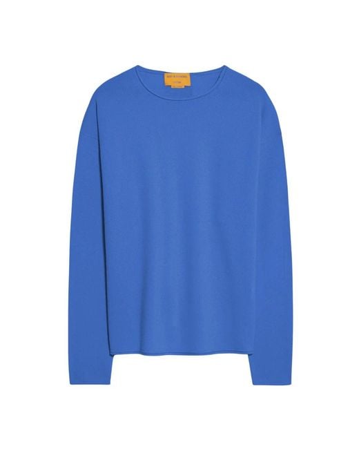 Guest In Residence Blue Cashmere Knitwear