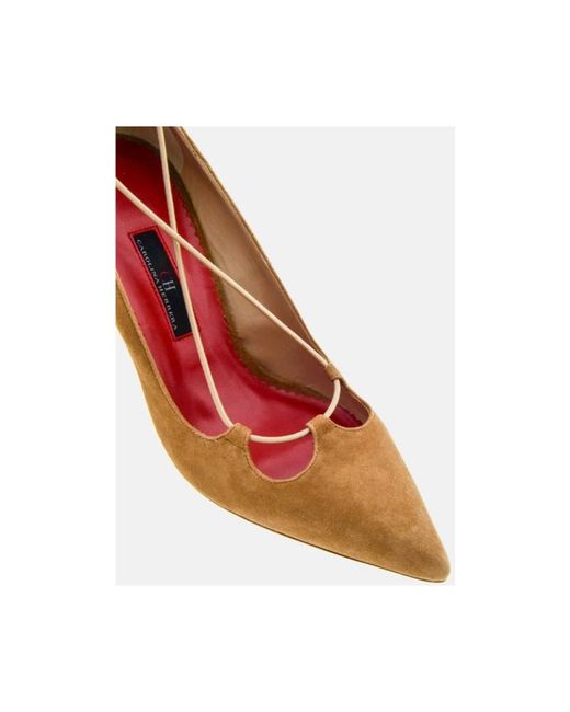 Carolina Herrera Brown Pumps