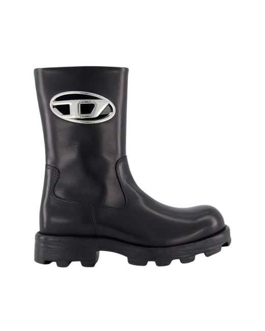 DIESEL Black Ankle Boots