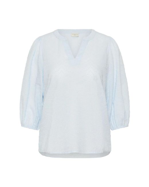 Kaffe Blue Bluse