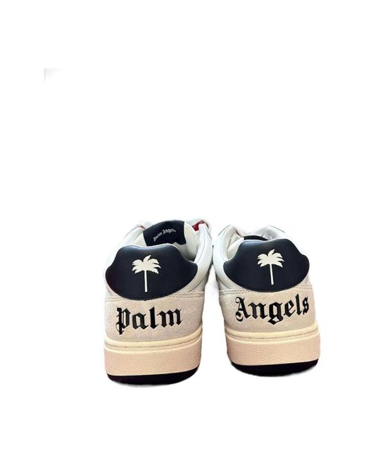 Palm Angels Stylische sneakers mit palmenmuster in White für Herren
